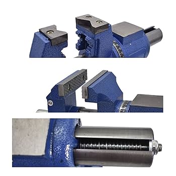 ☆万力　② Amazon.co.jp: 万能万力ベンチ万力回転ベースとヘッド アンビル